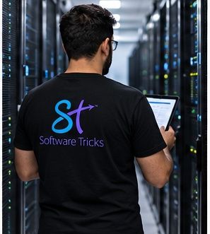Engineer implementing network infrastructure